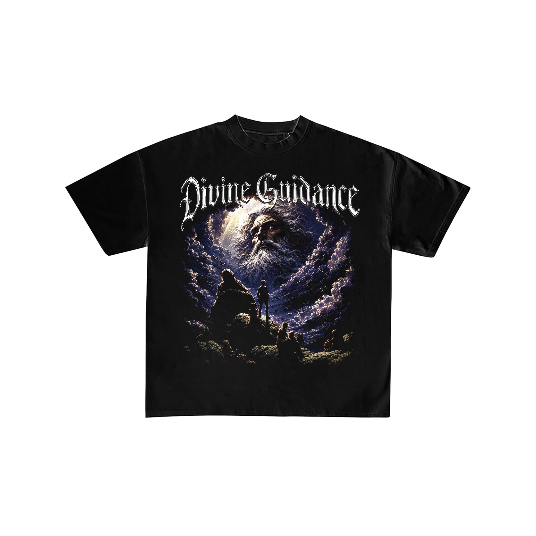 Divine Guidance Graphic Streetwear T-Shirt