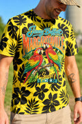 Jimmy Buffett Sunset Beach Club Yellow Tee