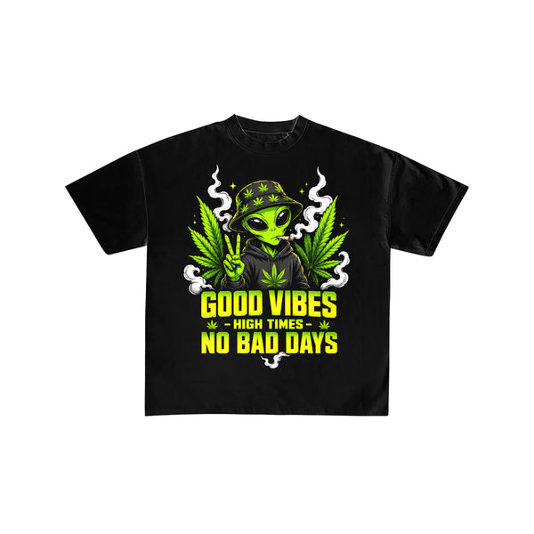 Good Vibes Alien T-Shirt
