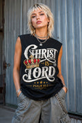 Christ Is Lord Psalm Vintage Crop Tank