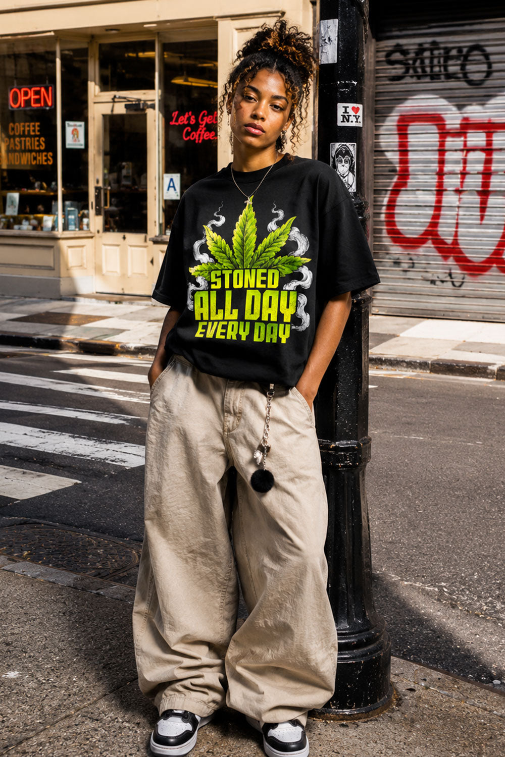 Stoned All Day Weed T-Shirt