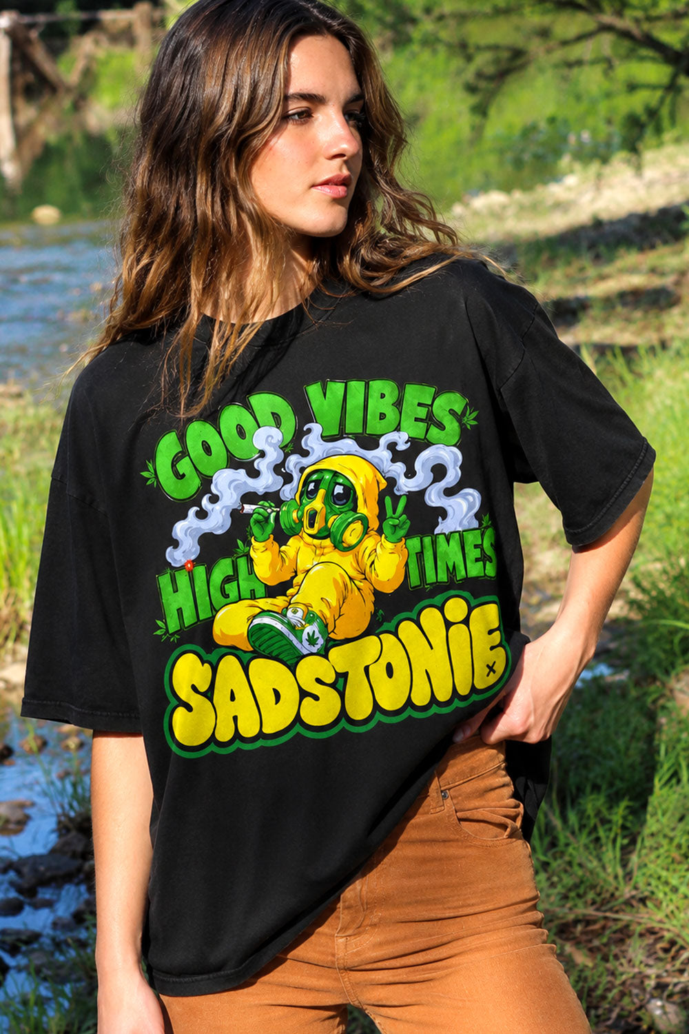 Good Vibes High Times Graphic Tee