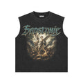 Archangel Graphic Vintage Washed Sleeveless Tee