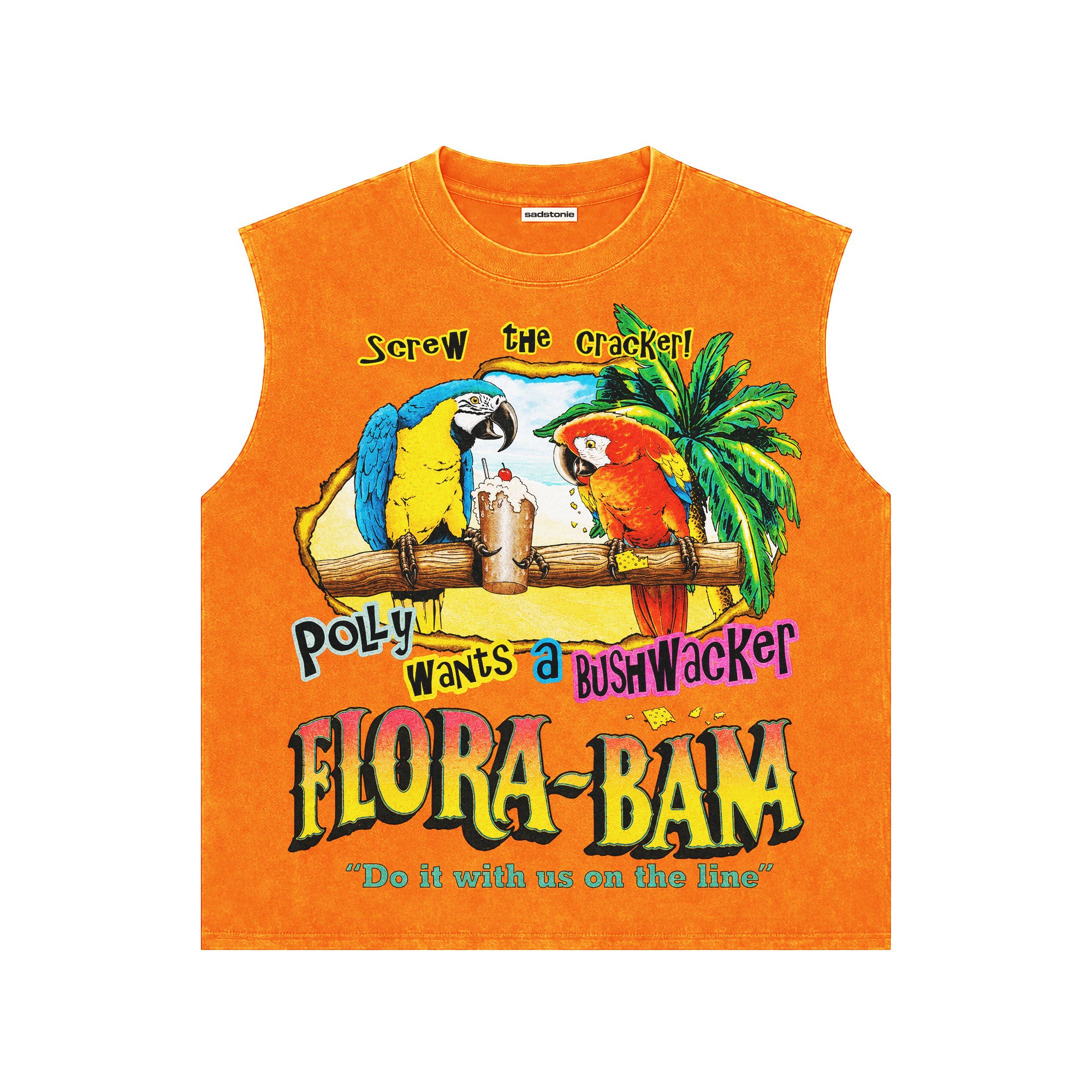 Flora-Bama Bushwacker Parrot Tank Top