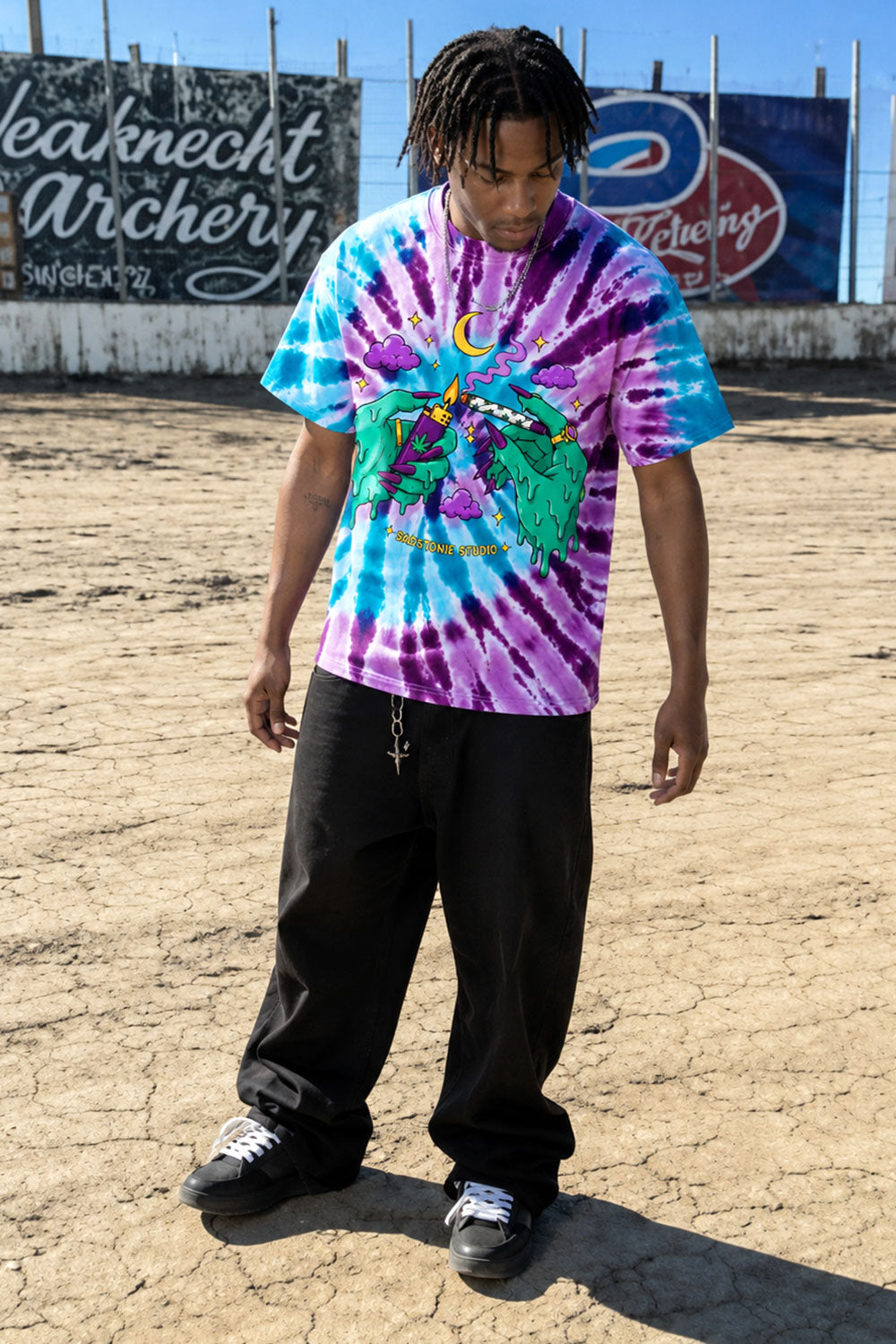 Midnight Sparks Vintage Graphic Tee