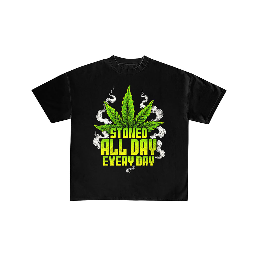 Stoned All Day Weed T-Shirt