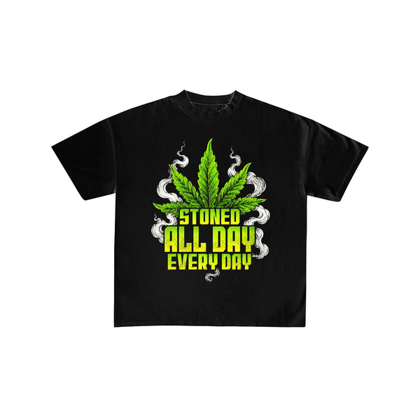 Stoned All Day Weed T-Shirt