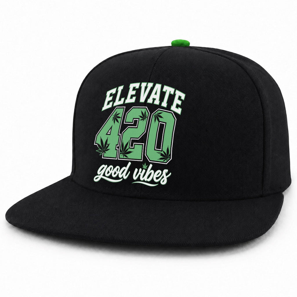 Elevate 420 Good Vibes Snapback Hat
