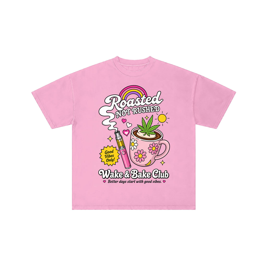 Wake & Bake Club Retro Graphic Tee