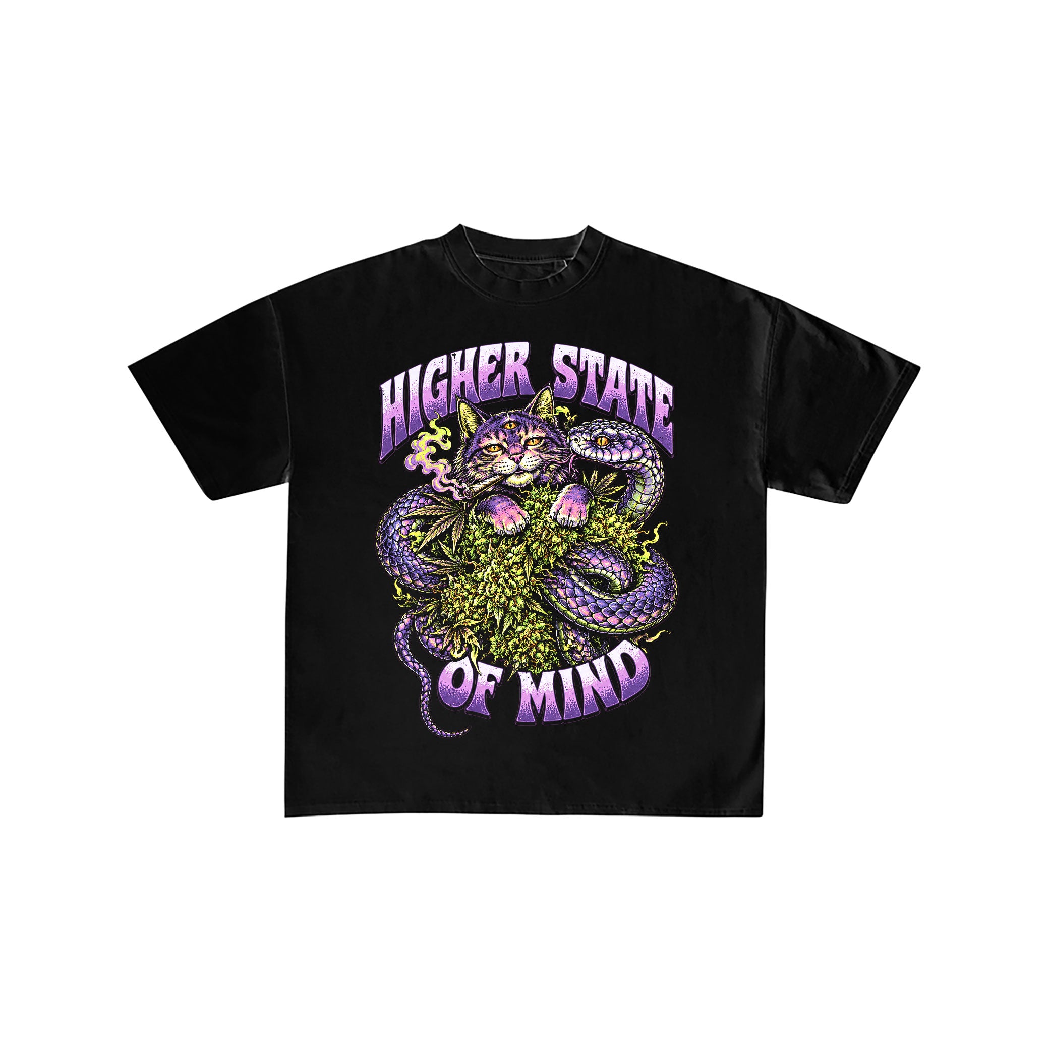 Higher State of Mind Cat Weed T-Shirt