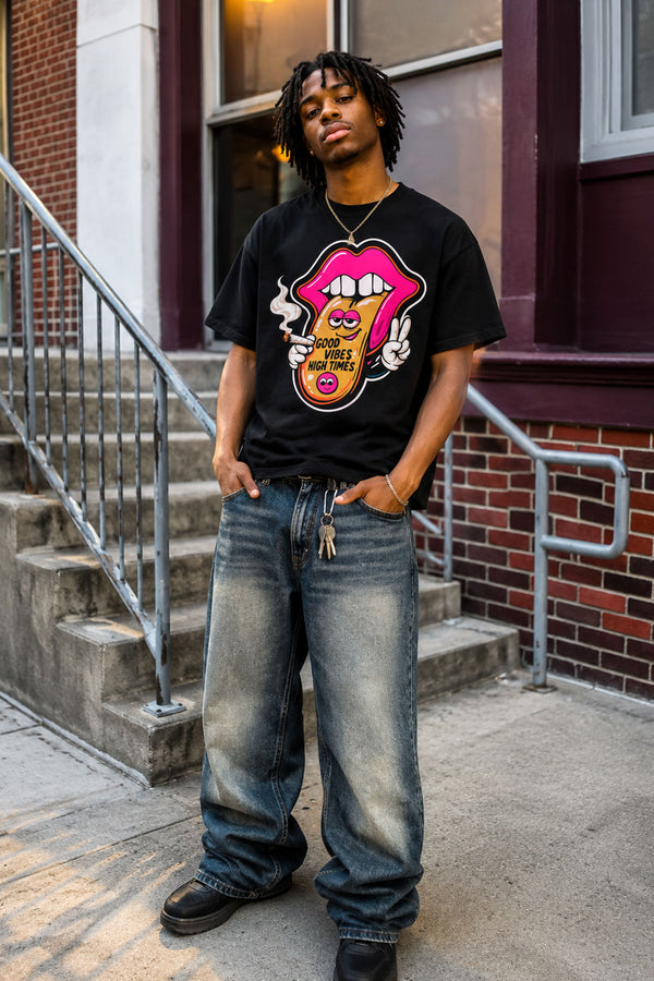 Good Vibes High Times Graphic Tee
