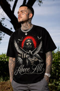 Above All Jesus Dove Graphic Streetwear Tee