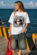 Angels Heaven Cherub Y2K Graphic Tee