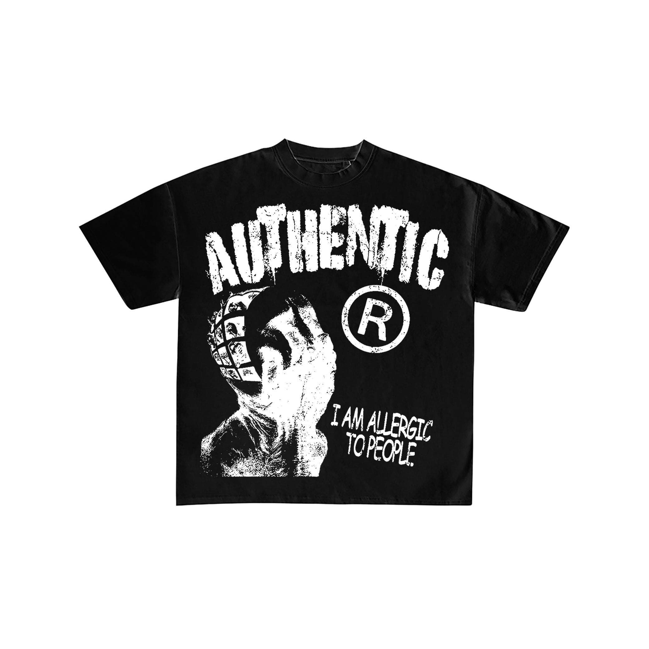 Authentic I Am Allergic To People T-Shirt