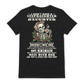 Awesome Stepdaughter Skeleton Mom Quote Tee