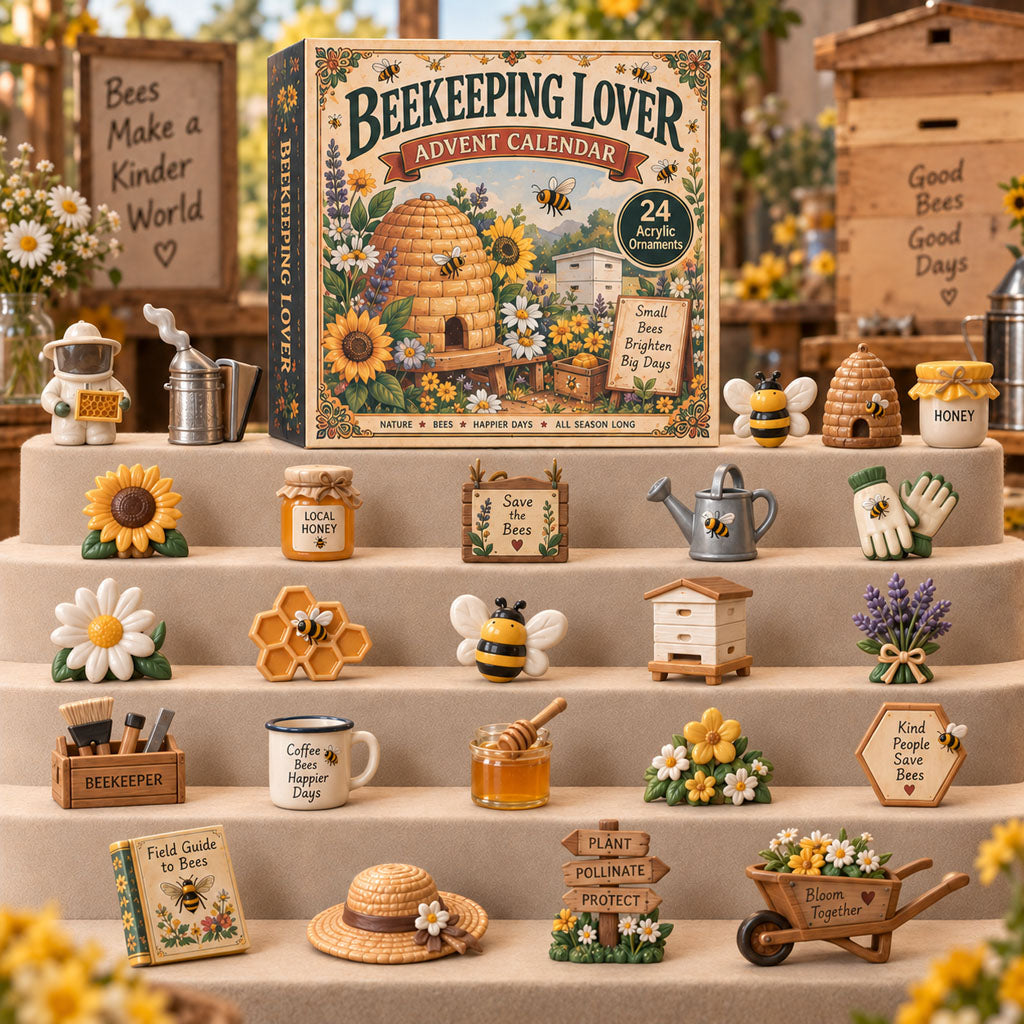 Beekeeping Lover Advent Calendar 24 Day Holiday Gift
