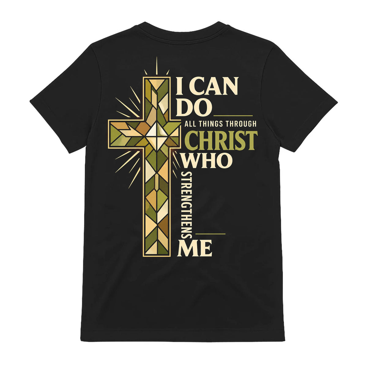 Christian Cross Bible Verse T-Shirt