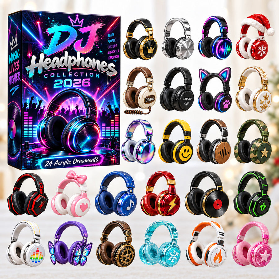 DJ Headphones Collection Advent Calendar 24 Day Gift