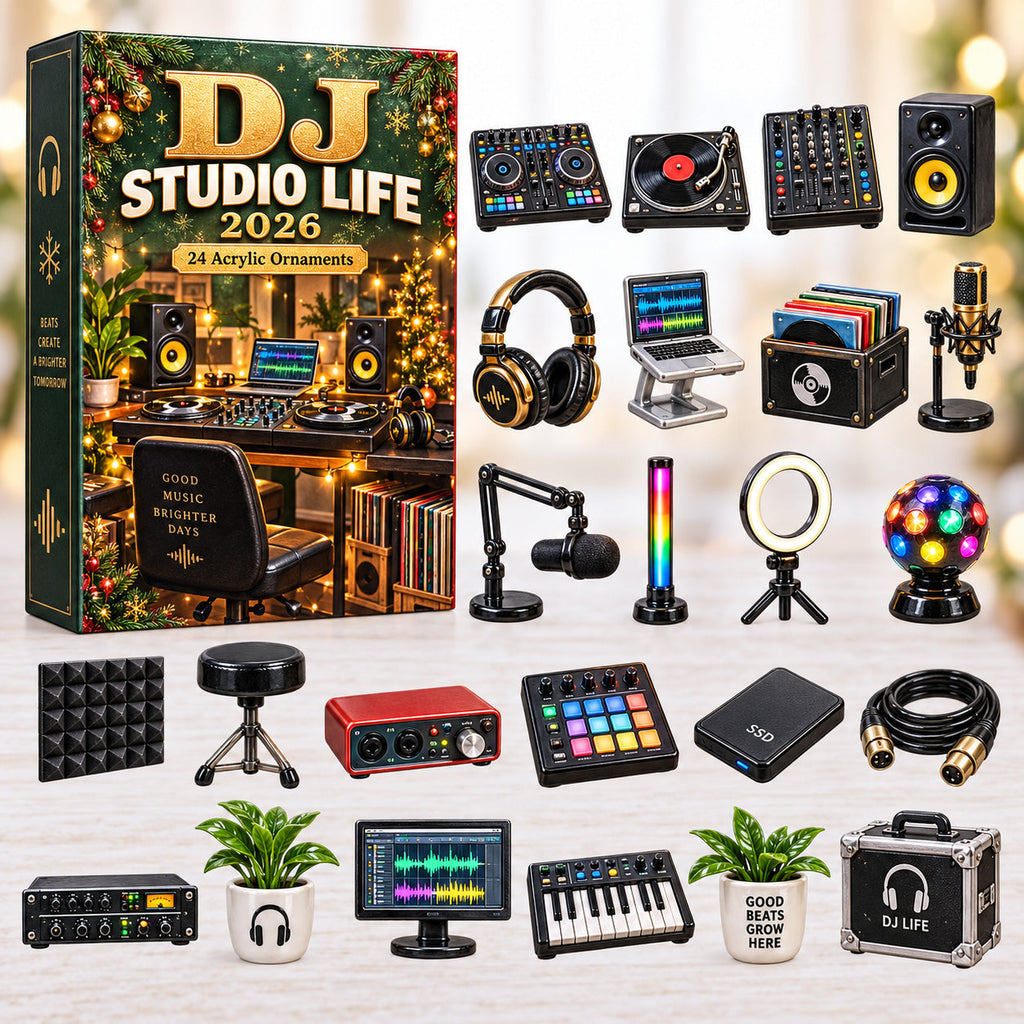 DJ Studio Music Producer Advent Calendar 24 Day Gift