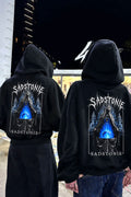 Dark Gothic Temple Oversized Hoodie