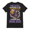 Devil Whispered Bring Beer Graphic T-Shirt