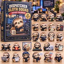 Dispatcher Sloth Squad 24-Day Acrylic Ornament Advent Calendar