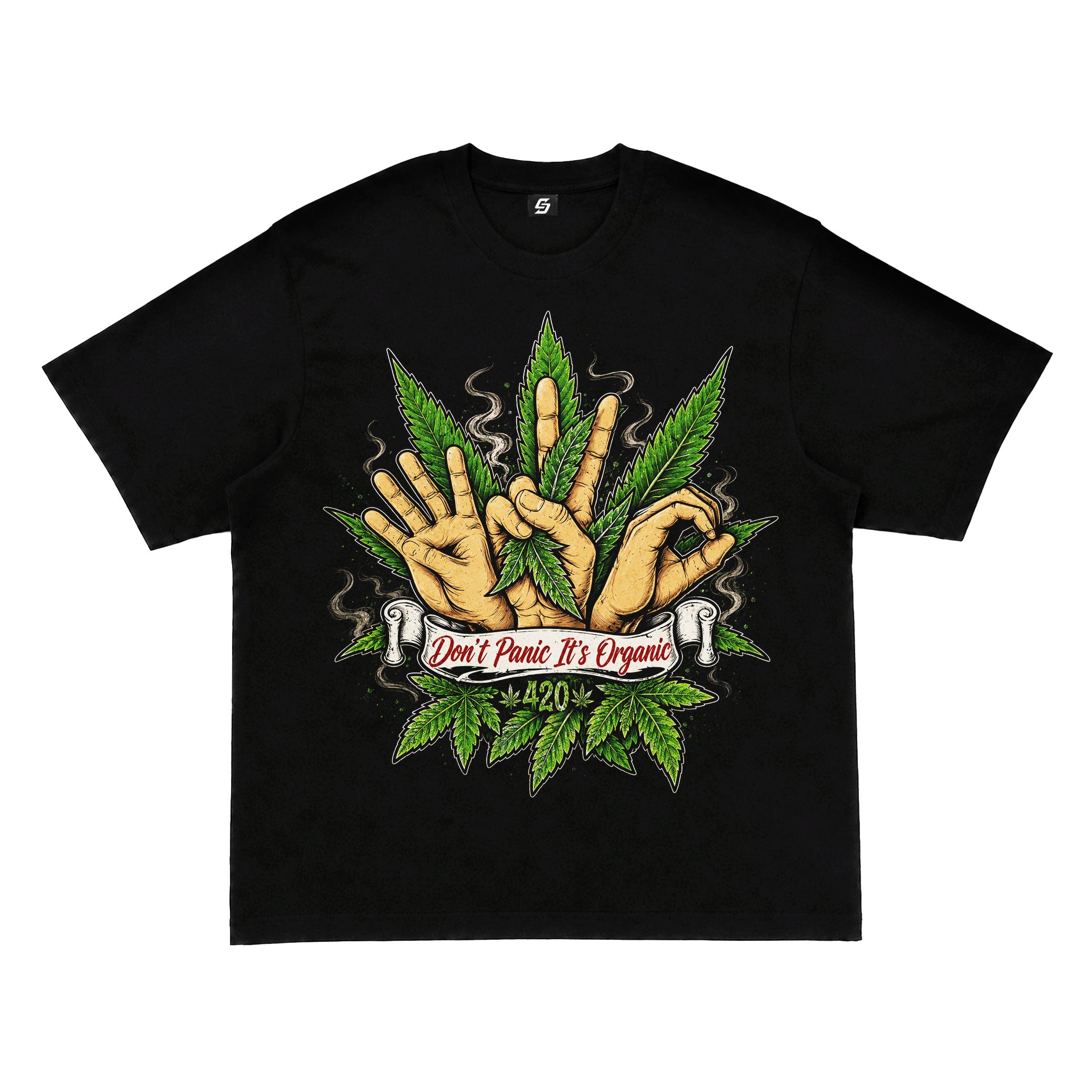 Don't Panic It's Organic 420 T-Shirt