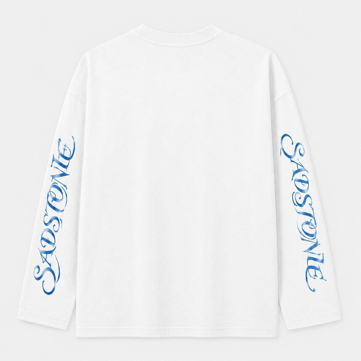Dream Higher Blue Portrait Long Sleeve Shirt