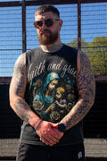 Faith and Grace Vintage Graphic Muscle Tee