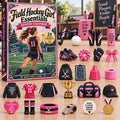 Field Hockey Girl Essentials 24-Day Acrylic Ornament Advent Calendar