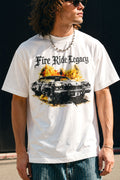 Fire Ride Legacy Vintage Muscle Car Tee