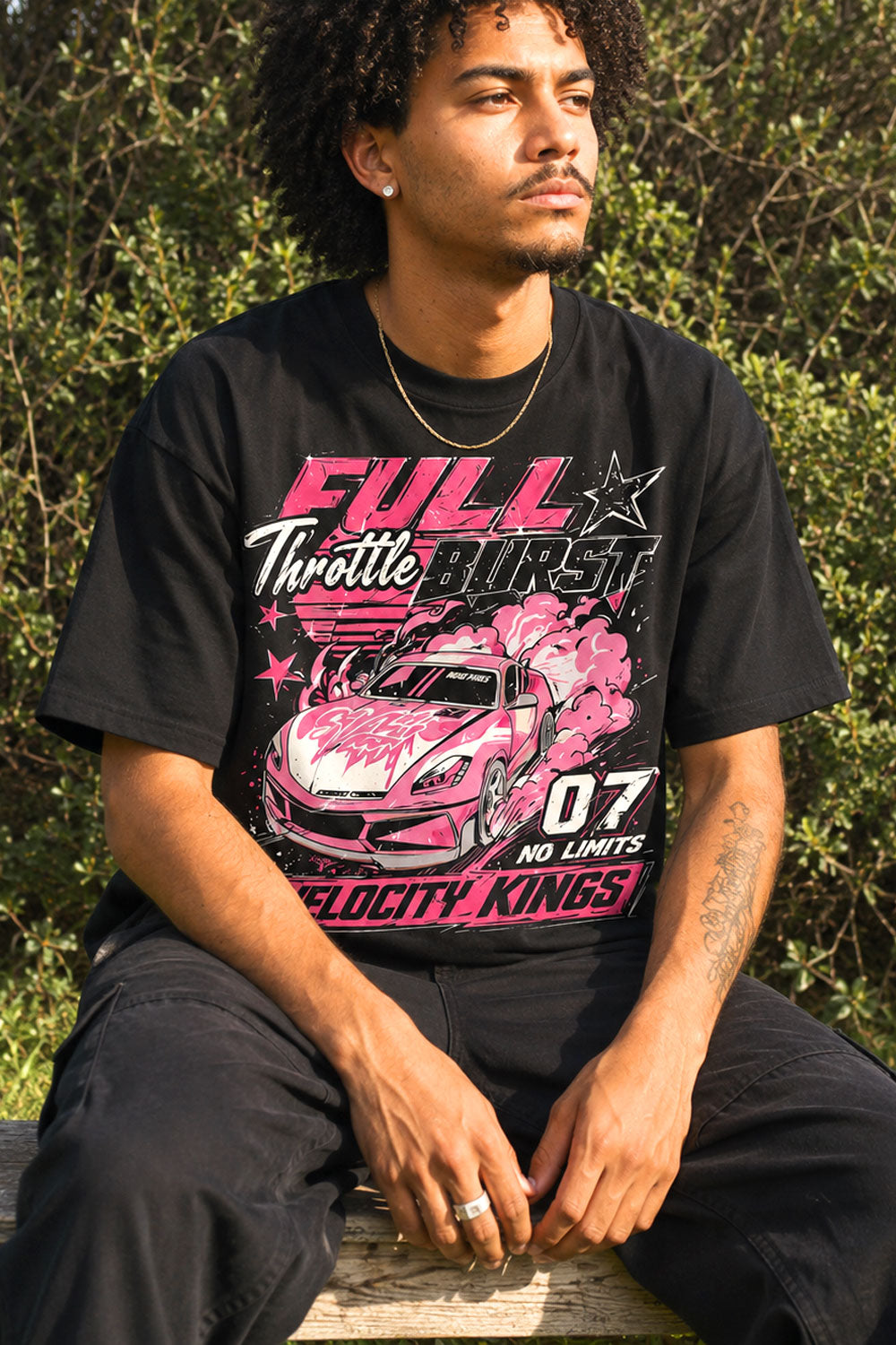 Full Throttle Burst Velocity Kings Racing Tee