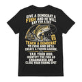 Funny Fishing Democrat Political T-Shirt