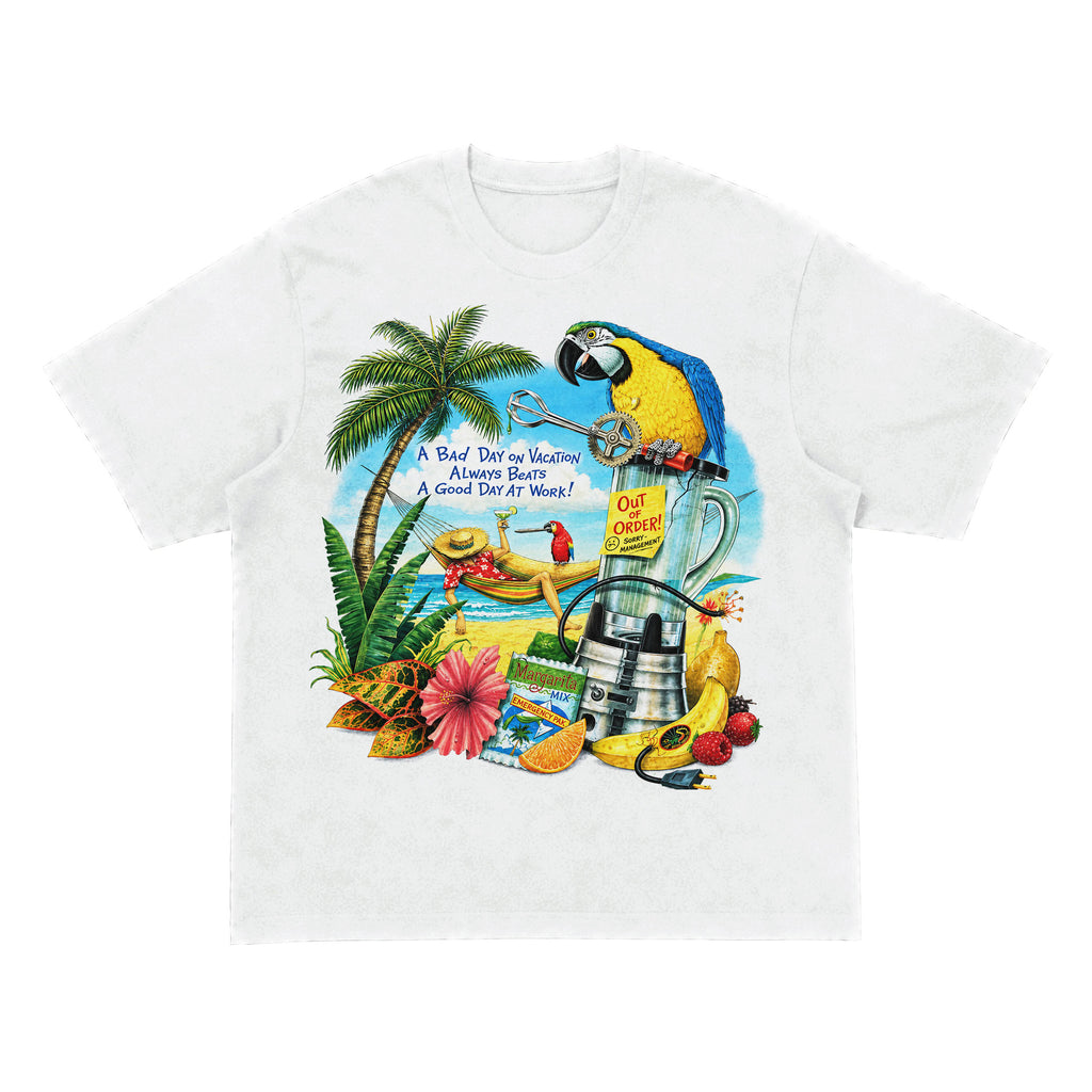 Funny Tropical Vacation Parrot Shirt