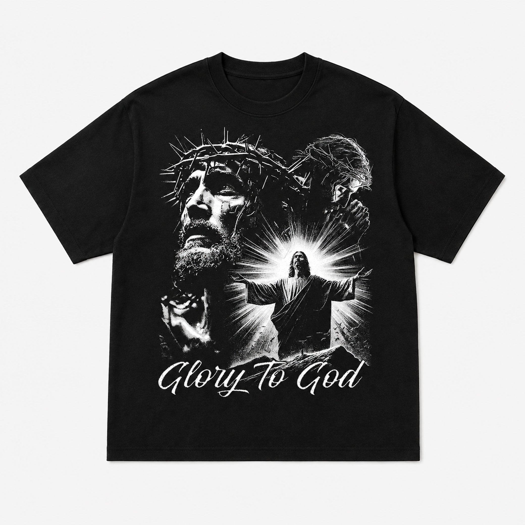 Glory To God Jesus Faith T-Shirt