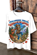 Grateful Dead Skeleton Acoustic Guitar Vintage Tee