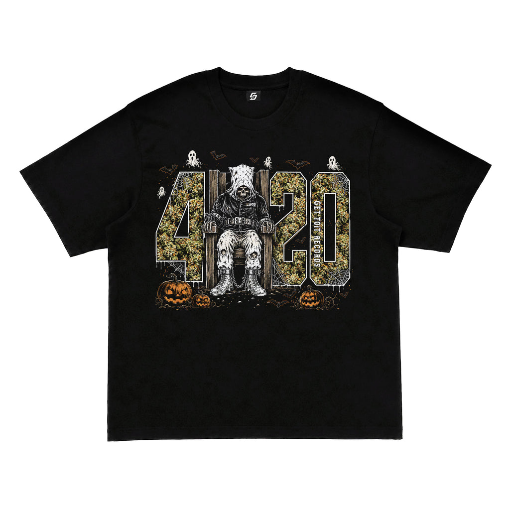 Halloween 420 Skeleton Graphic Shirt