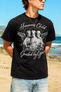 Heaven's Child Guided by Grace Angel Tee