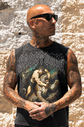 Hercules Leopard Graphic Vintage Sleeveless Tee