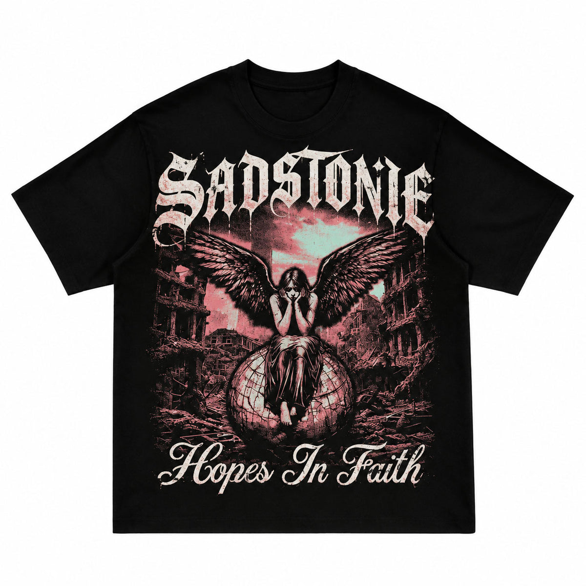 Hopes In Faith Fallen Angel Graphic T-Shirt