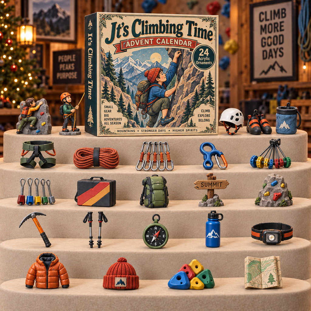 It's Climbing Time 24-Day Acrylic Ornament Advent Calendar 2026