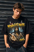 Jesus Given For Sins Black Graphic T-Shirt