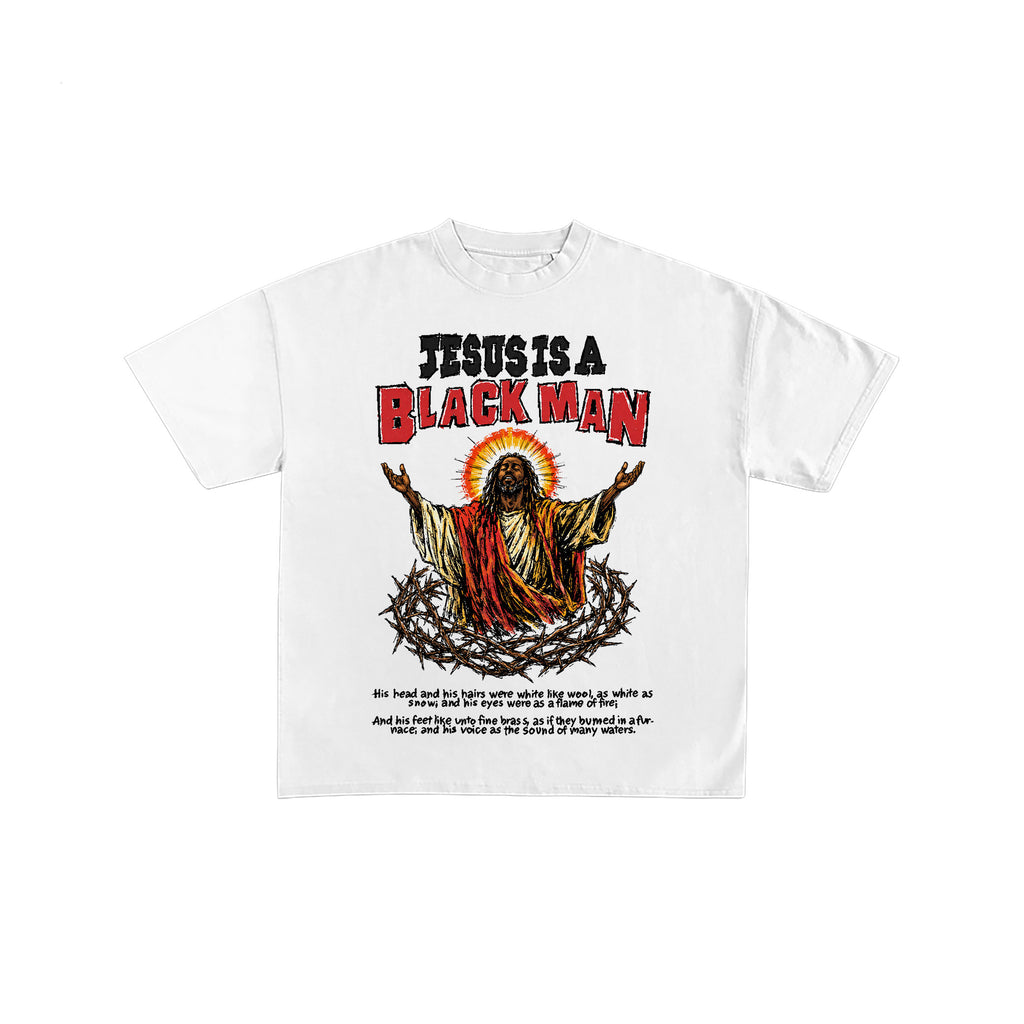 Jesus Is A Black Man Vintage Christian Tee