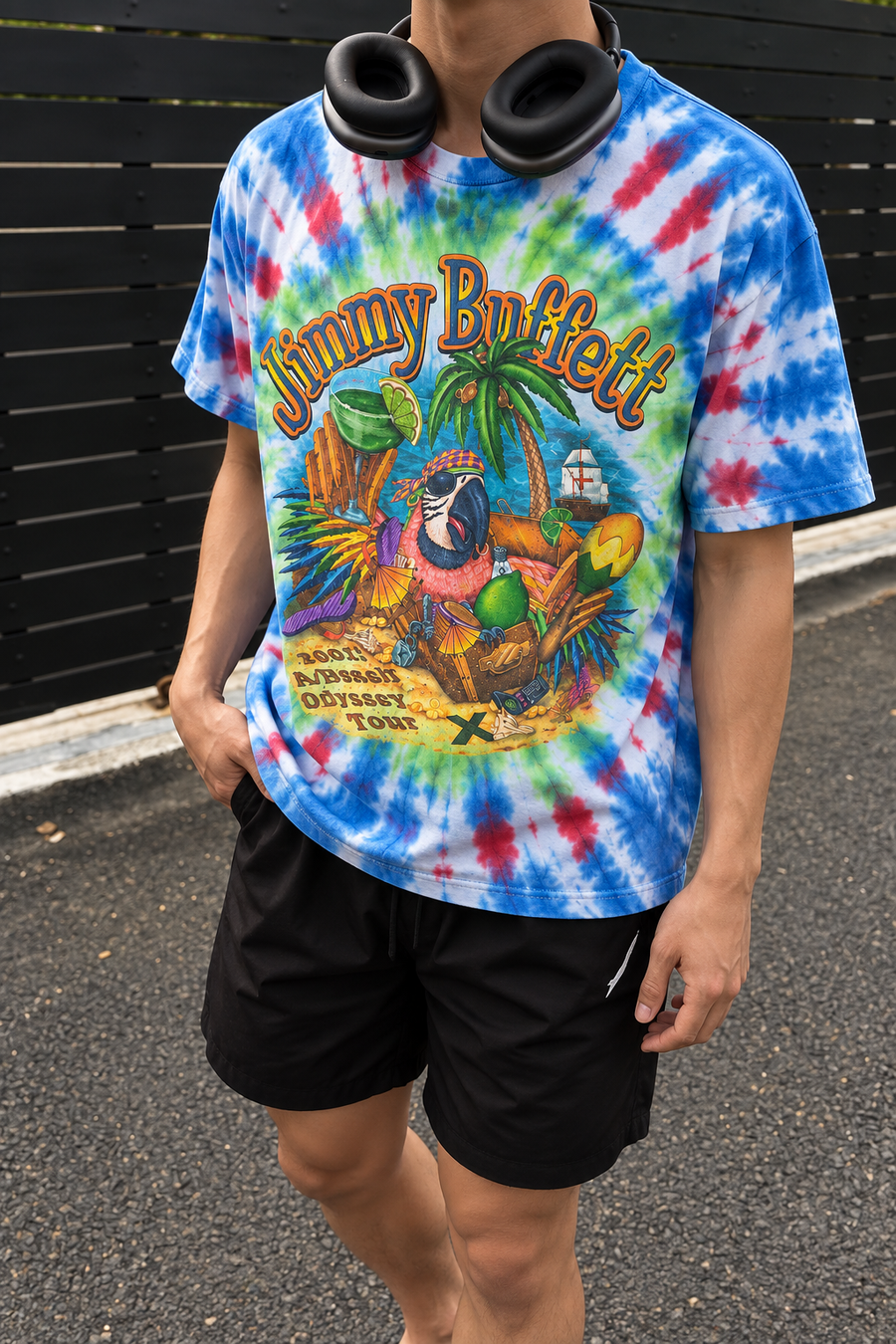 Jimmy Buffett 2001 A Beach Odyssey Tour Shirt