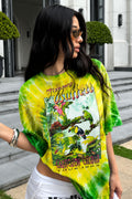 Jimmy Buffett Chameleon Caravan 1993 Tie Dye Shirt
