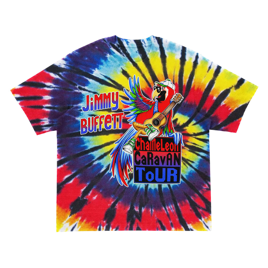 Jimmy Buffett Chameleon Caravan Tour Tie Dye Tee