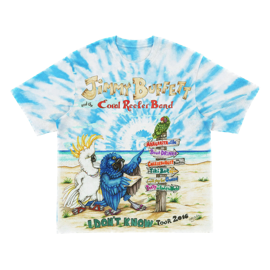 Jimmy Buffett Coral Reefer Band Tour 2026 Shirt