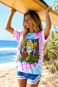 Jimmy Buffett Corona Extra Tropical Tie Dye Shirt