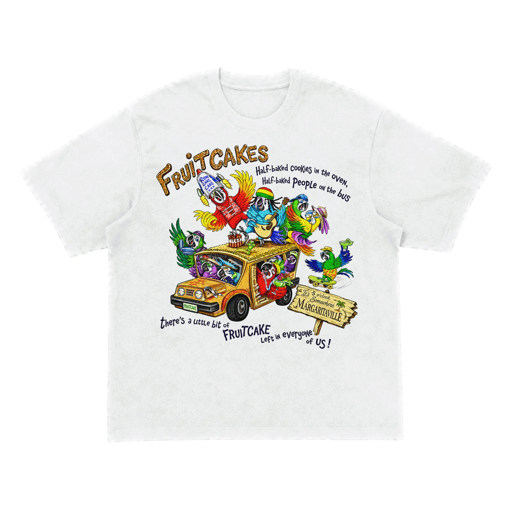 Jimmy Buffett Fruitcakes Parrots T-Shirt