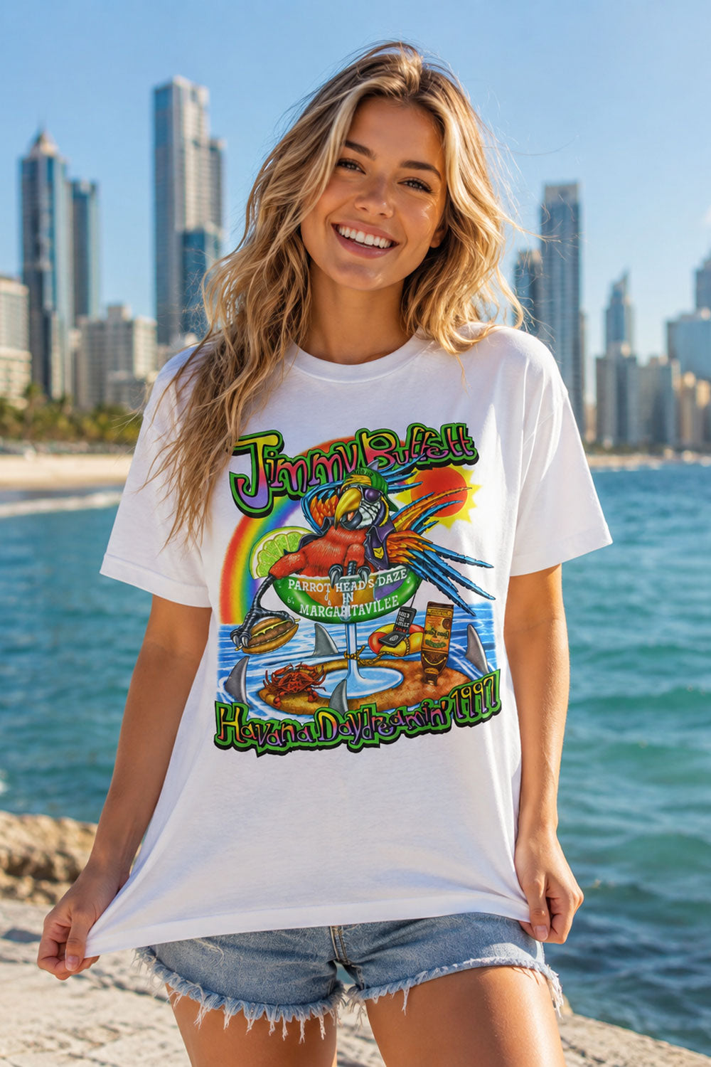Jimmy Buffett Havana Daydreamin 1997 T-Shirt